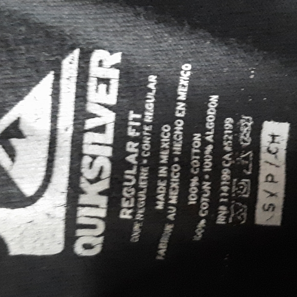 Small Womans S-P Quicksilver T-Shirt - Picture 3 of 4